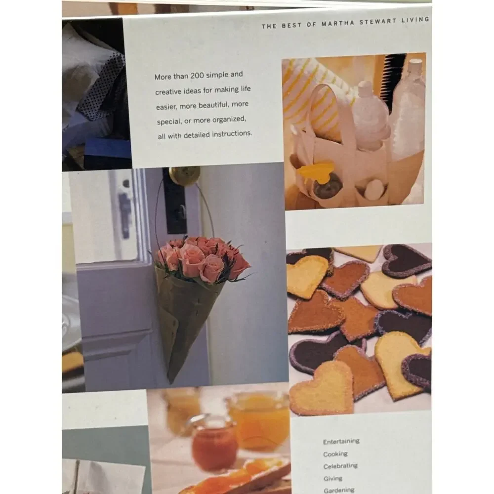 Good Things The Best of Martha Stewart Living Hardcover Home Decor Cookbook